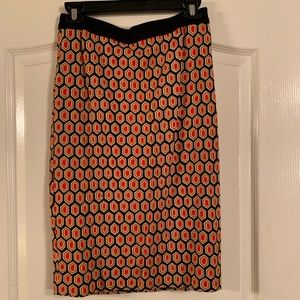 Trina Turk Honeycomb Pencil Skirt Size 2